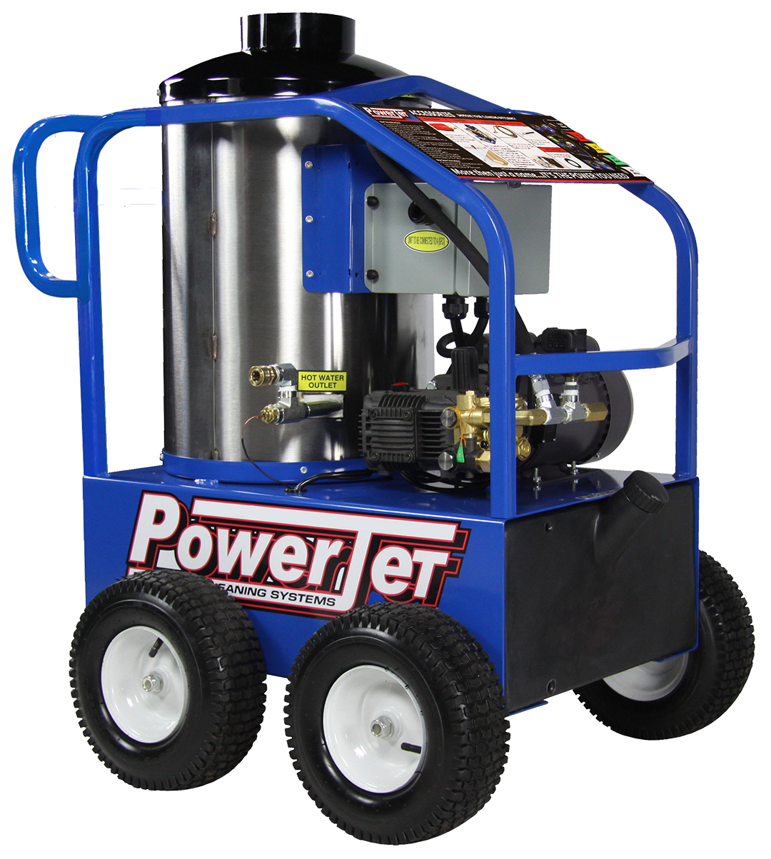 Hot Water Pressure Washers - Powerjet Pressure Cleaning Systems