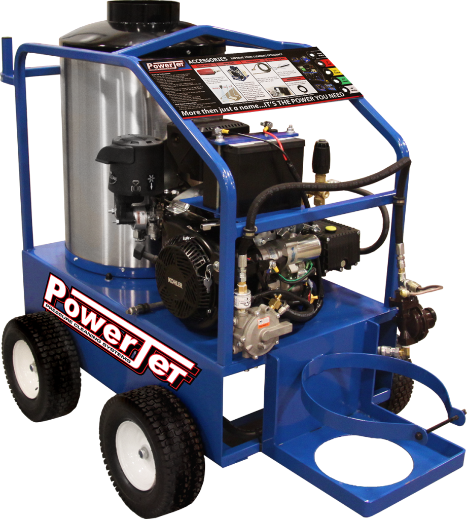 Commercial Hot Water Gas Powerjet Pressure Cleaning Systems 9341